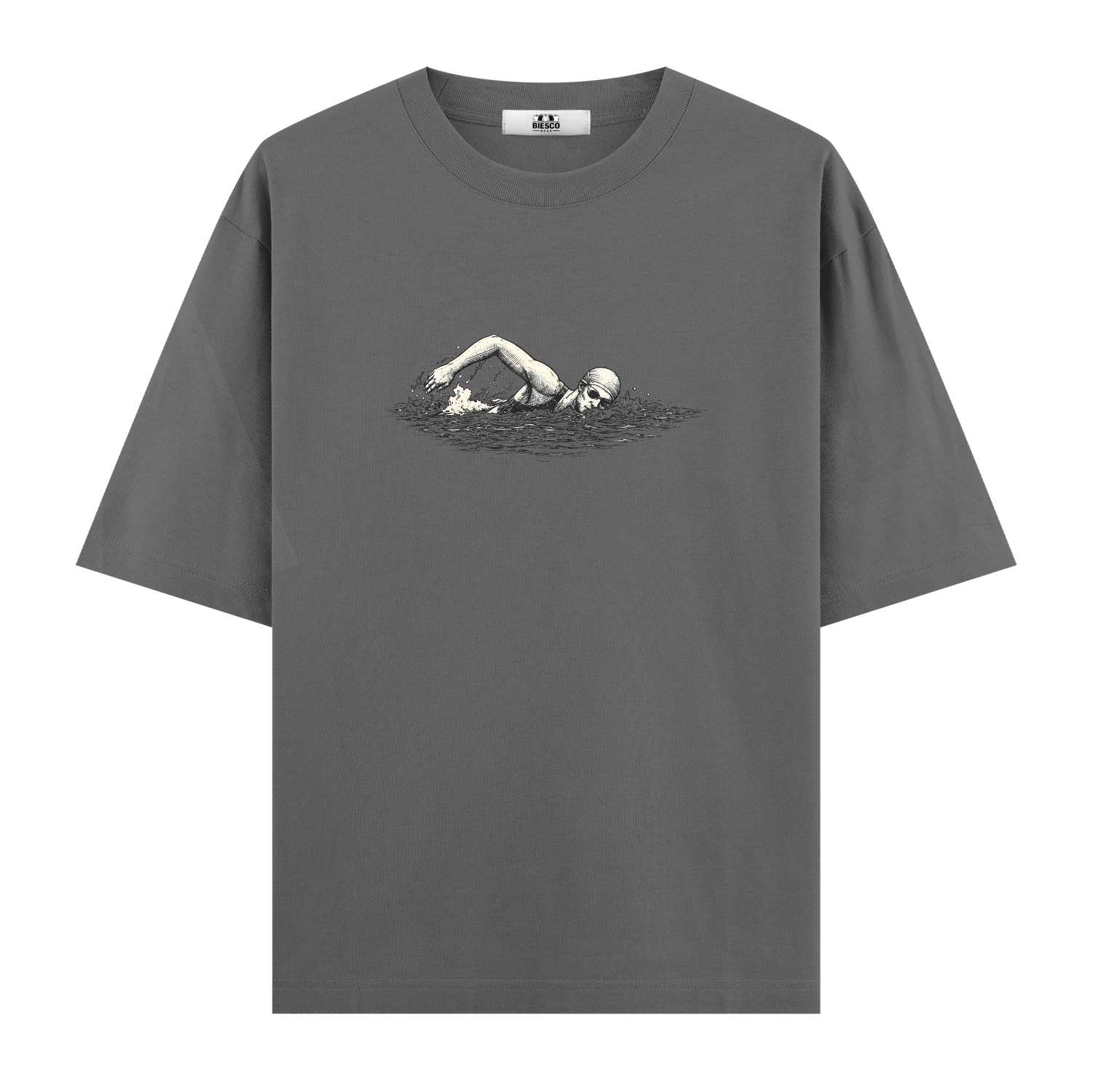 Yüzücü - Oversize T-shirt