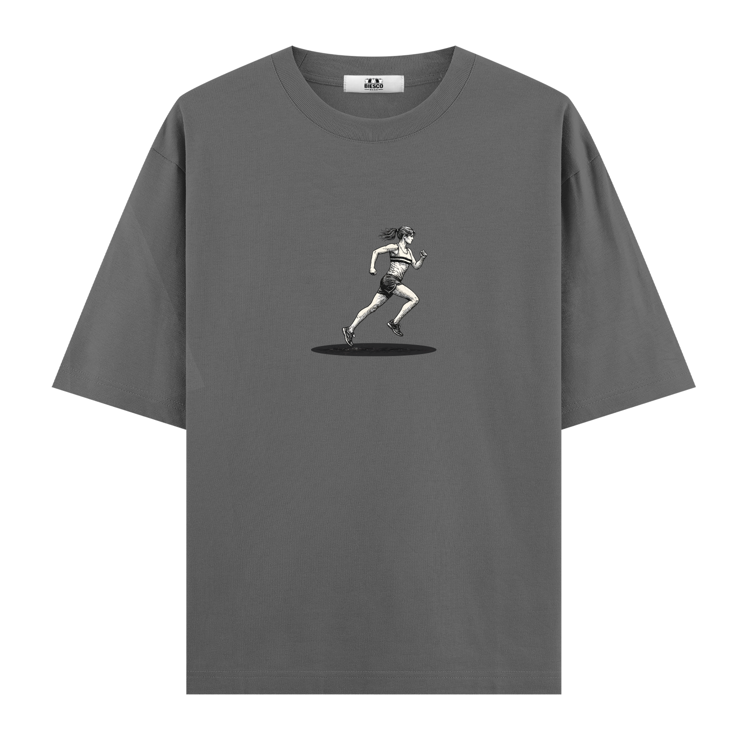 Kadın Koşucu - Oversize T-shirt