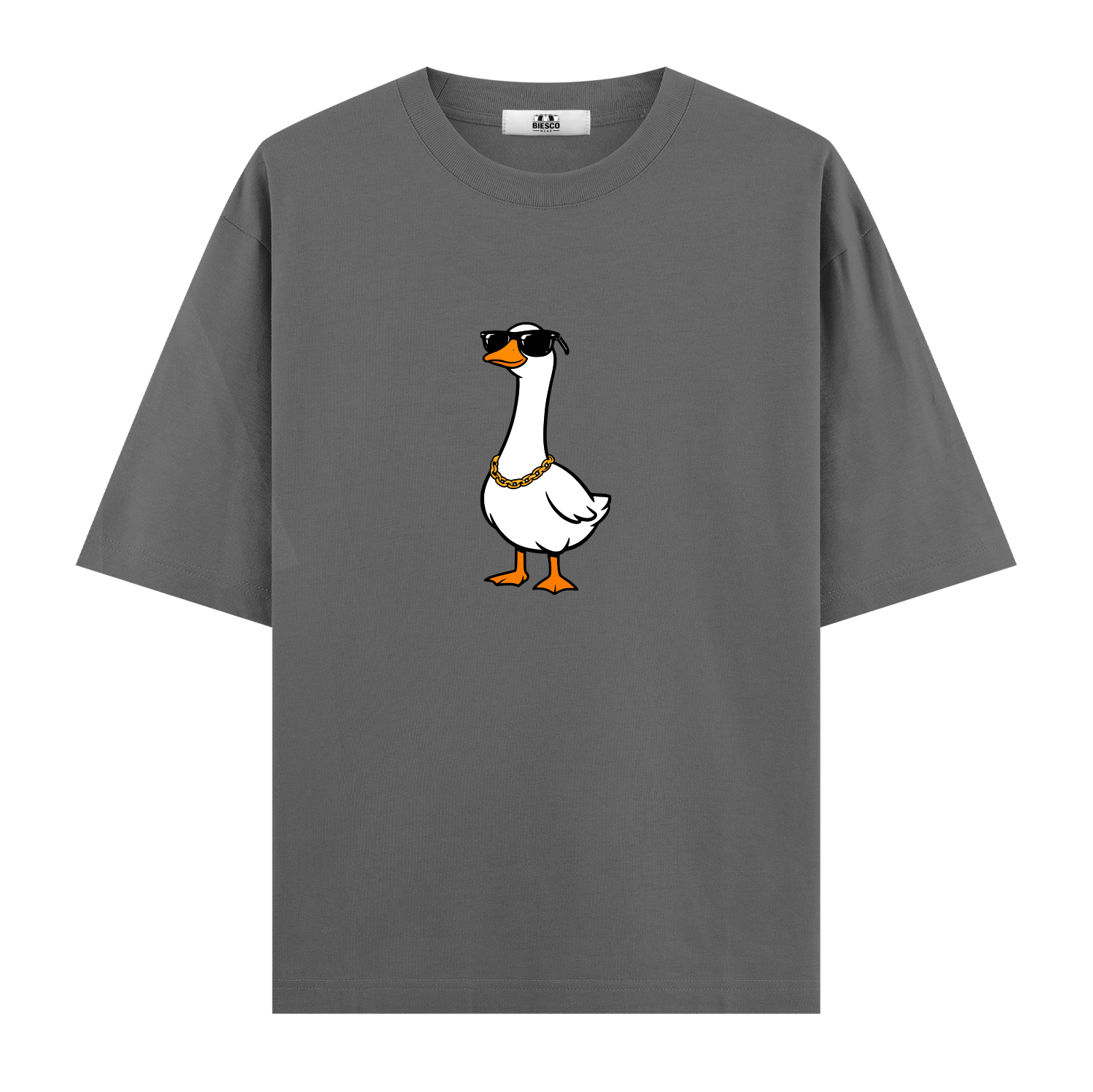 Gözlüklü Kaz - Oversize T-shirt