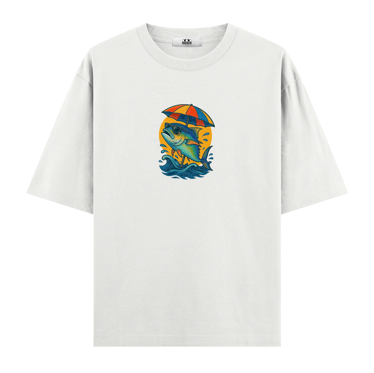 Tatilci Balık - Oversize T-shirt