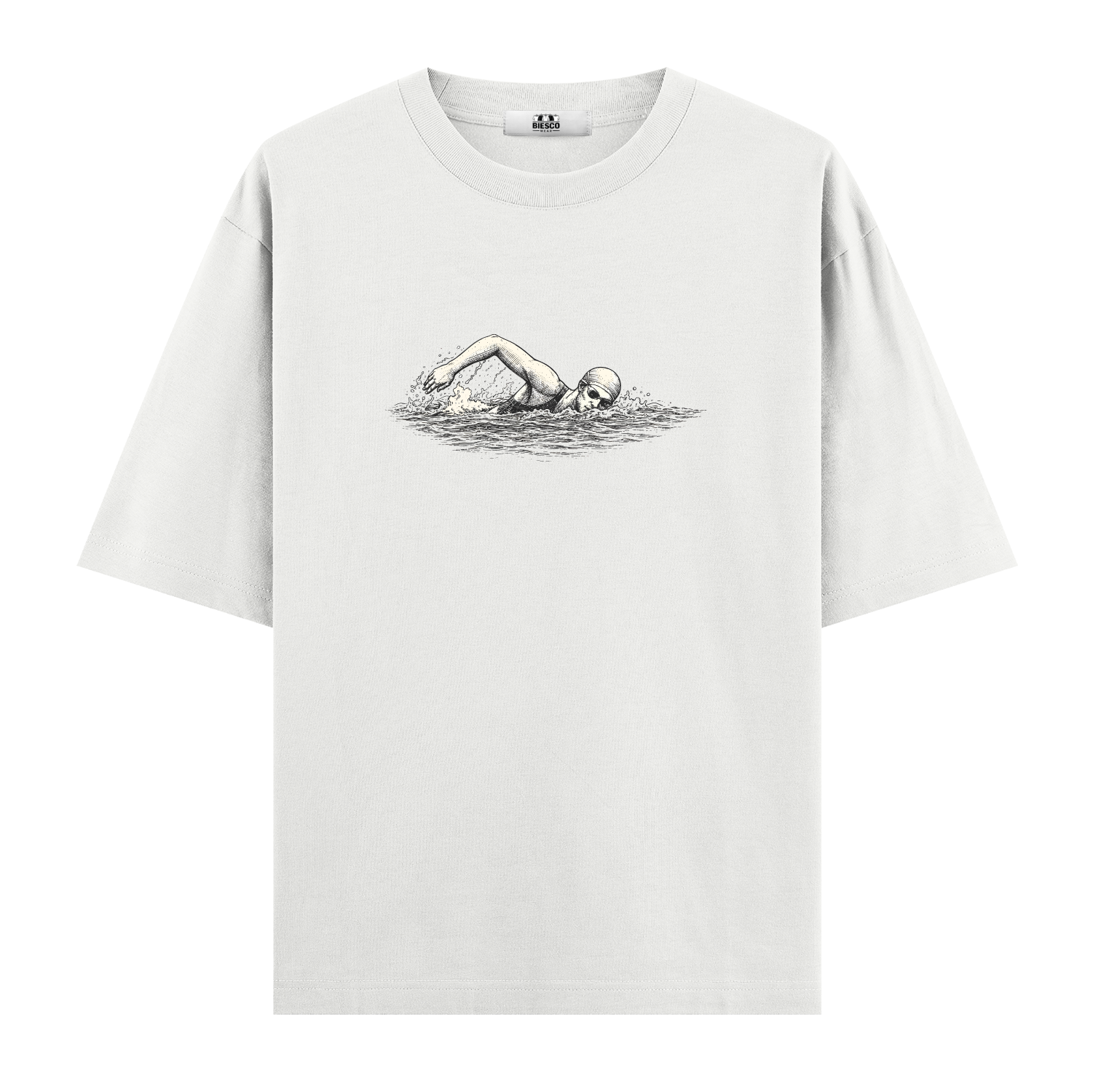 Yüzücü - Oversize T-shirt