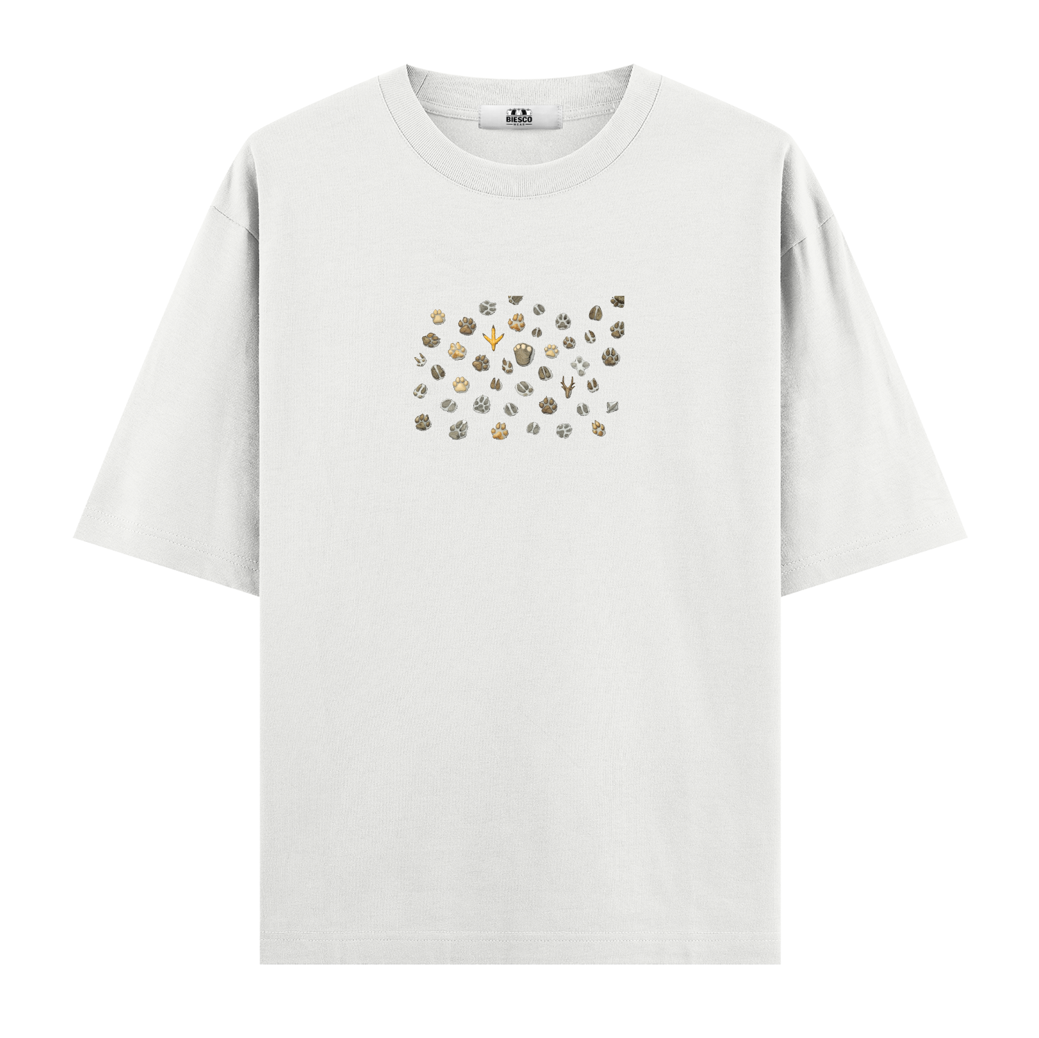 Ayak İzleri - Oversize T-shirt