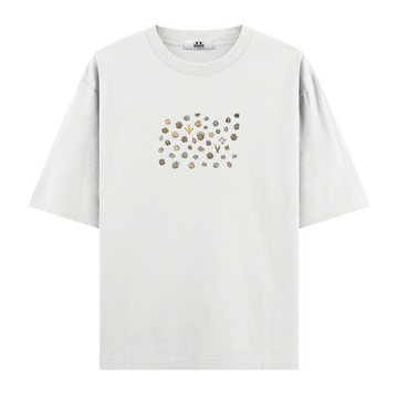 Ayak İzleri - Oversize T-shirt