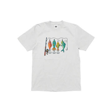 Renkli Olta Takım Düzeni - Çocuk T-shirt