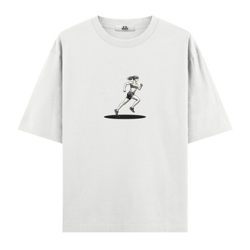 Kadın Koşucu - Oversize T-shirt