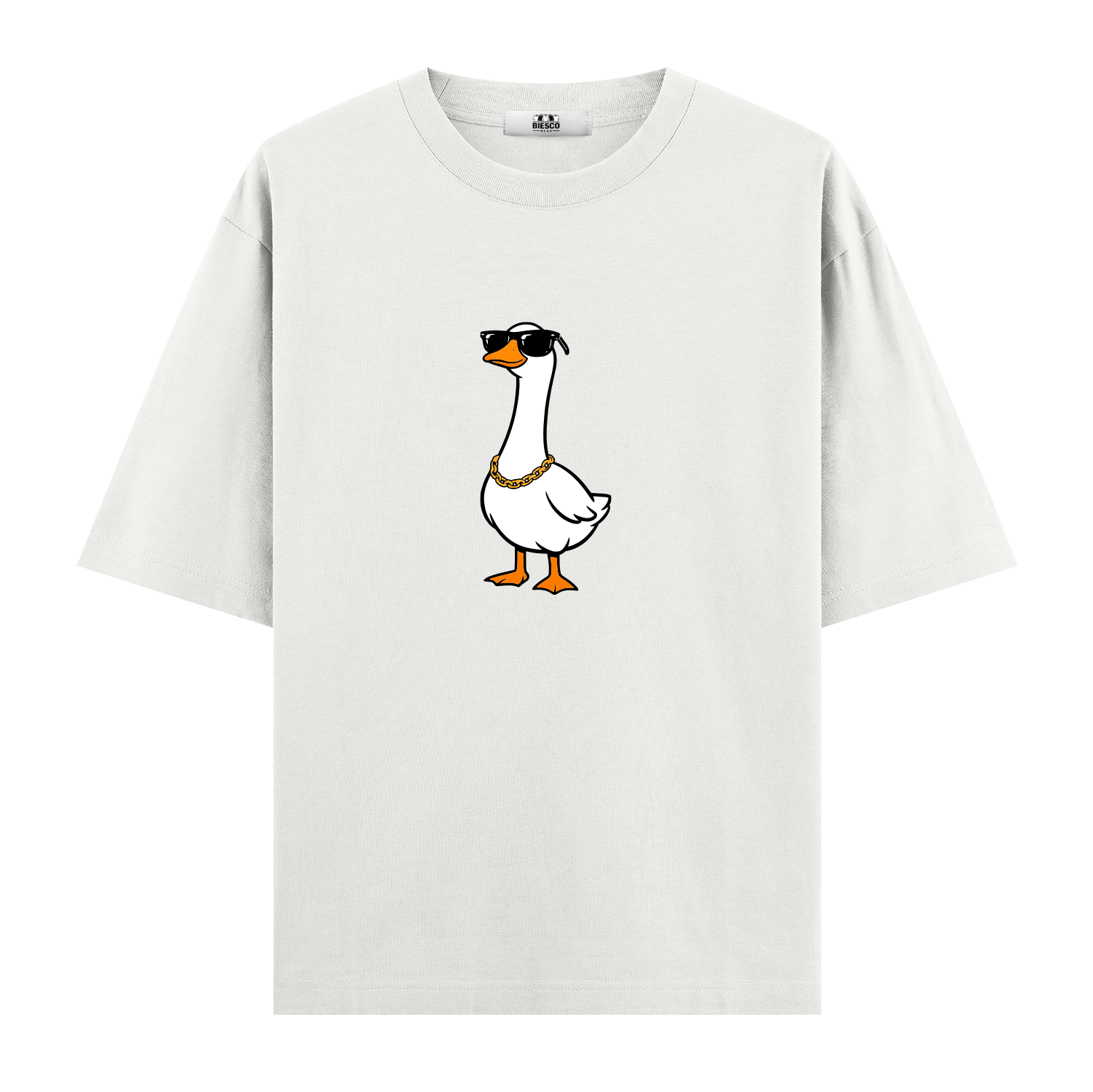 Gözlüklü Kaz - Oversize T-shirt