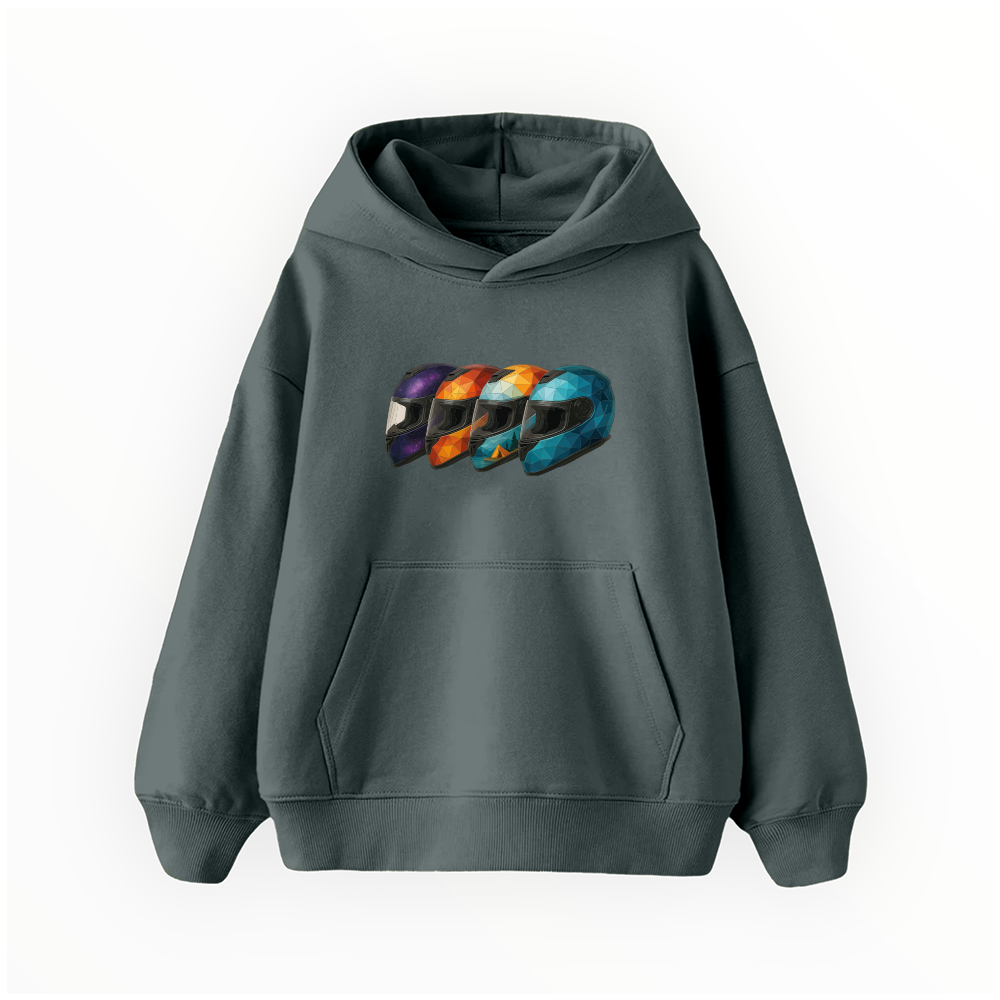 Kask - Çocuk Hoodie