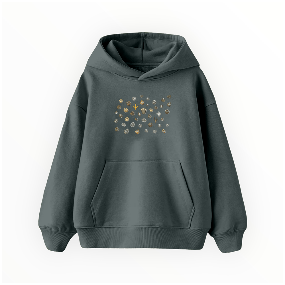 Ayak İzleri - Çocuk Hoodie