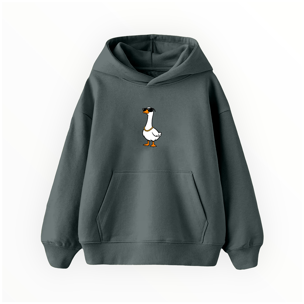 Gözlüklü Kaz - Çocuk Hoodie