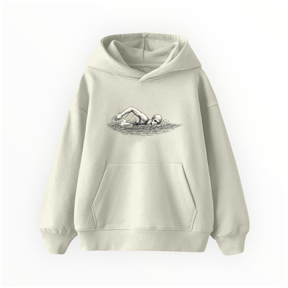 Yüzücü - Çocuk Hoodie