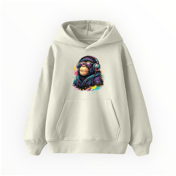 Havalı Şempanze - Çocuk Hoodie