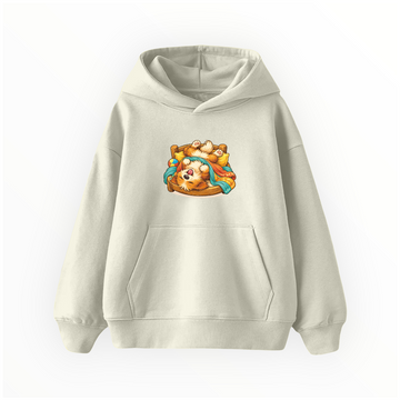 Uyuyan Köpek - Çocuk Hoodie