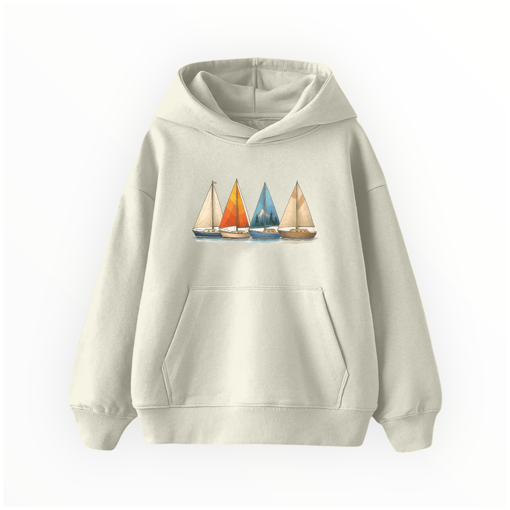 Yelkenli Botlar - Çocuk Hoodie