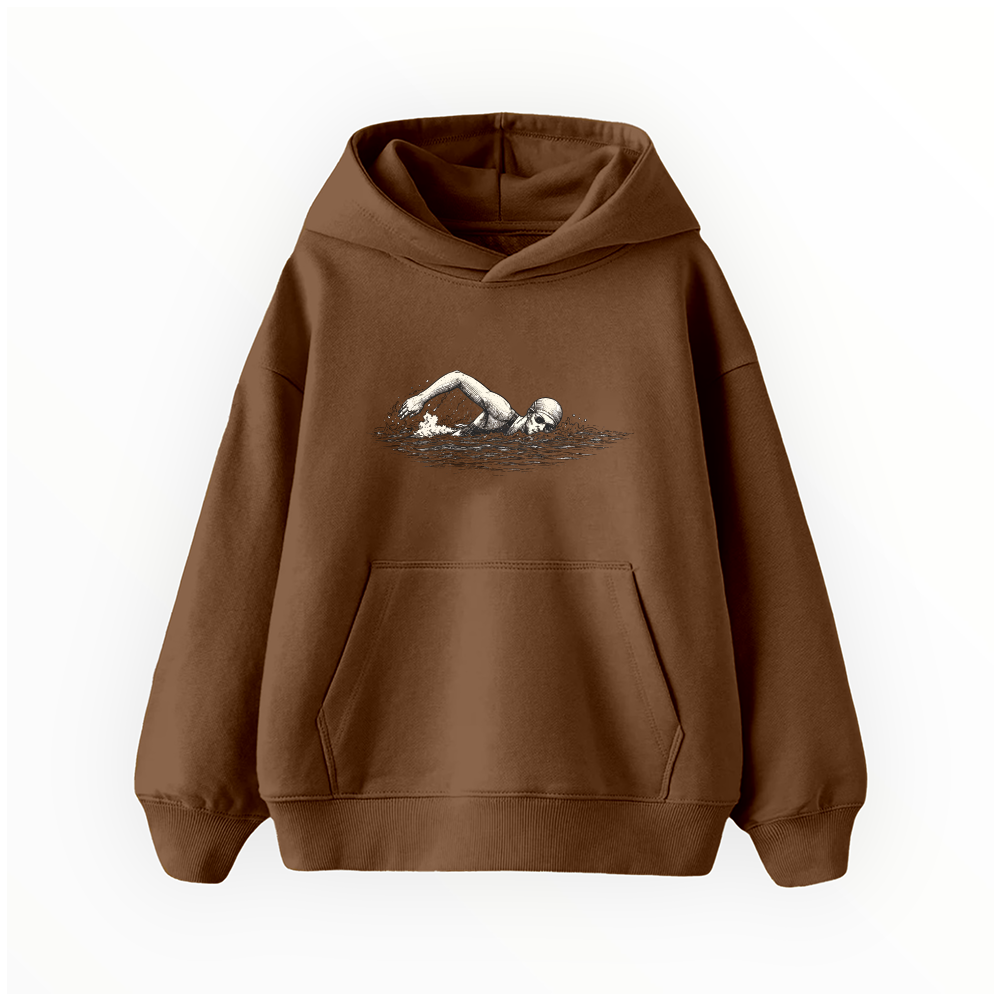Yüzücü - Çocuk Hoodie