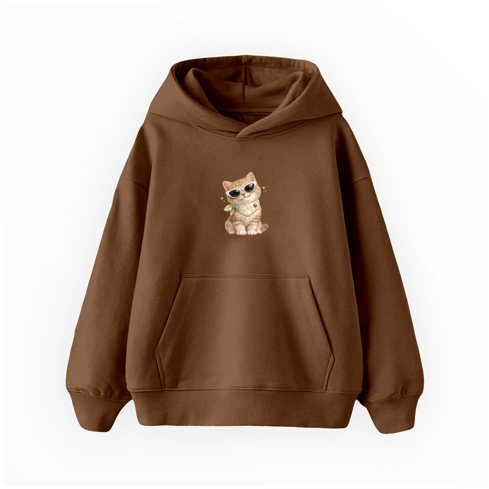 Cat - Çocuk Hoodie