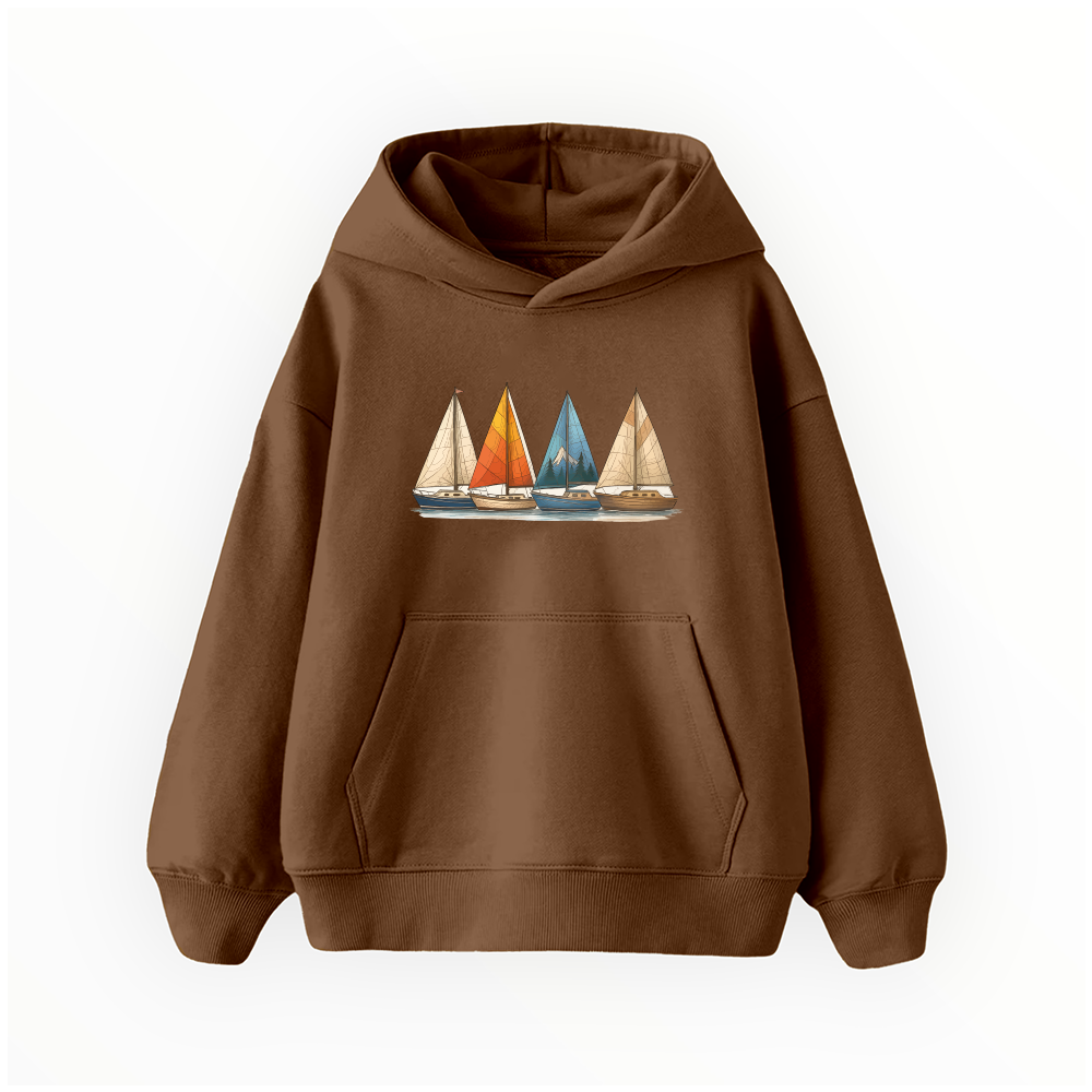 Yelkenli Botlar - Çocuk Hoodie