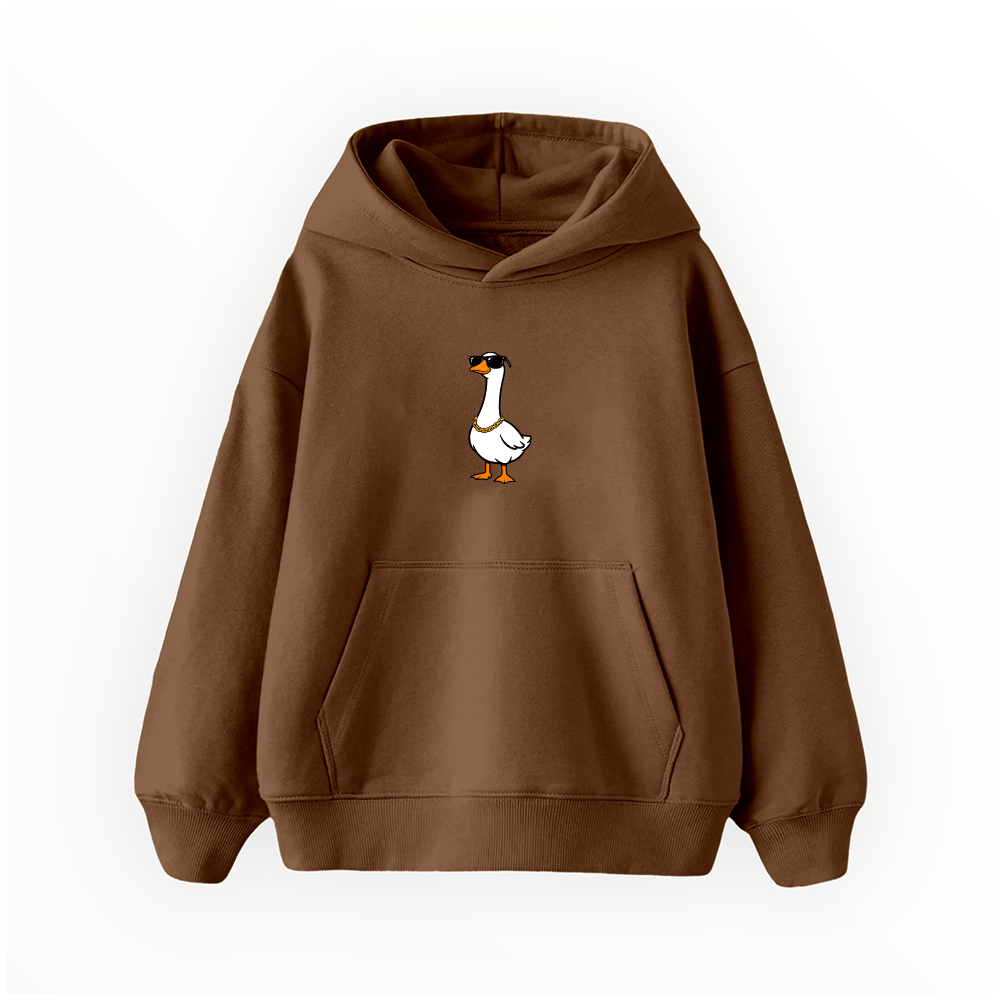 Gözlüklü Kaz - Çocuk Hoodie