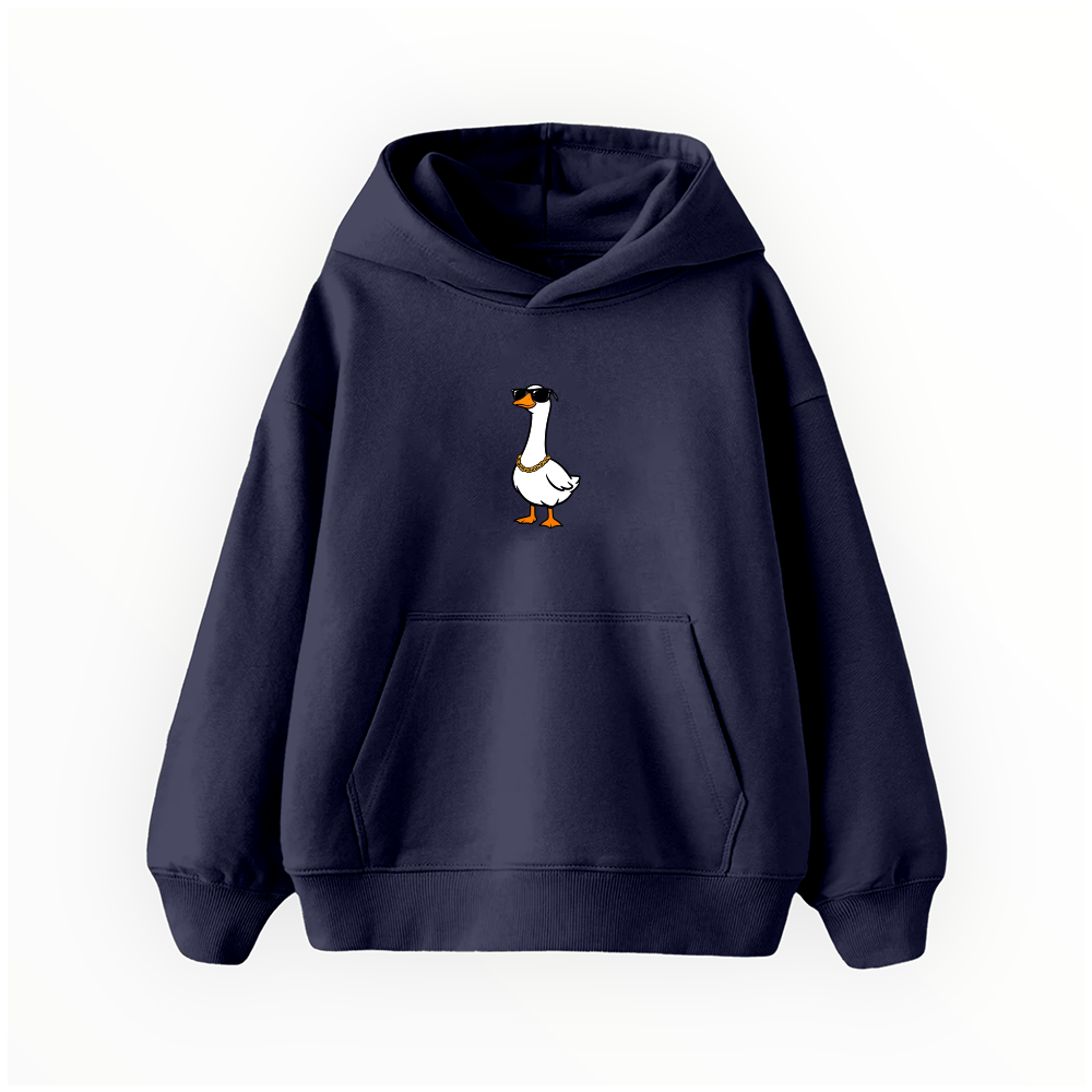 Gözlüklü Kaz - Çocuk Hoodie