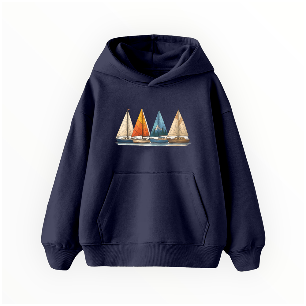 Yelkenli Botlar - Çocuk Hoodie