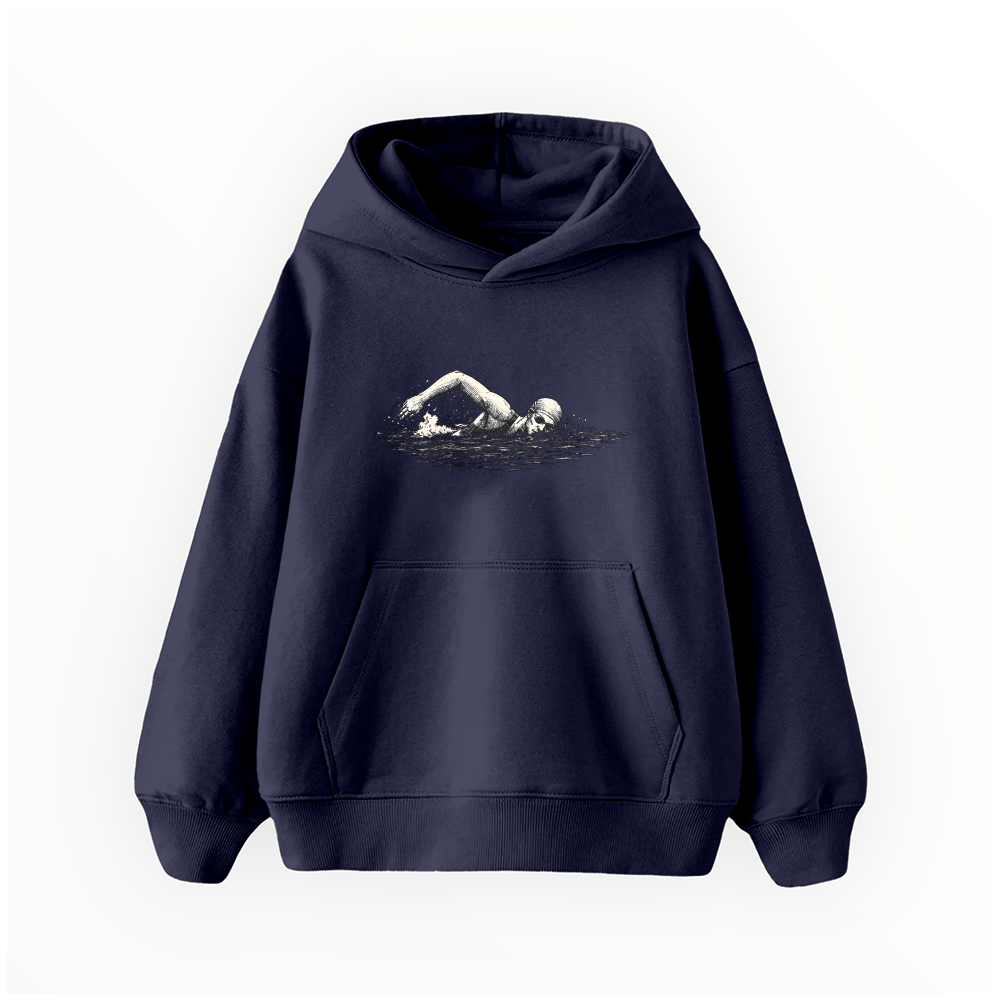 Yüzücü - Çocuk Hoodie