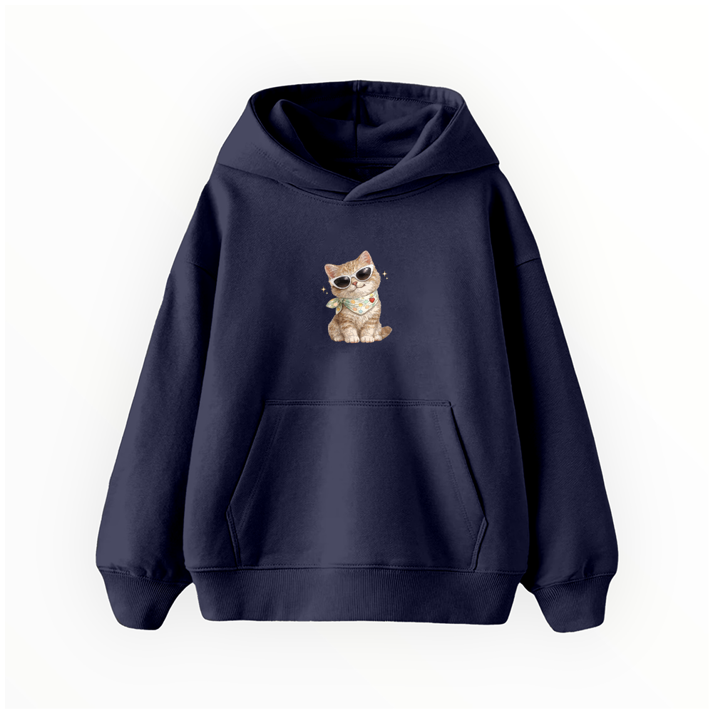 Cat - Çocuk Hoodie