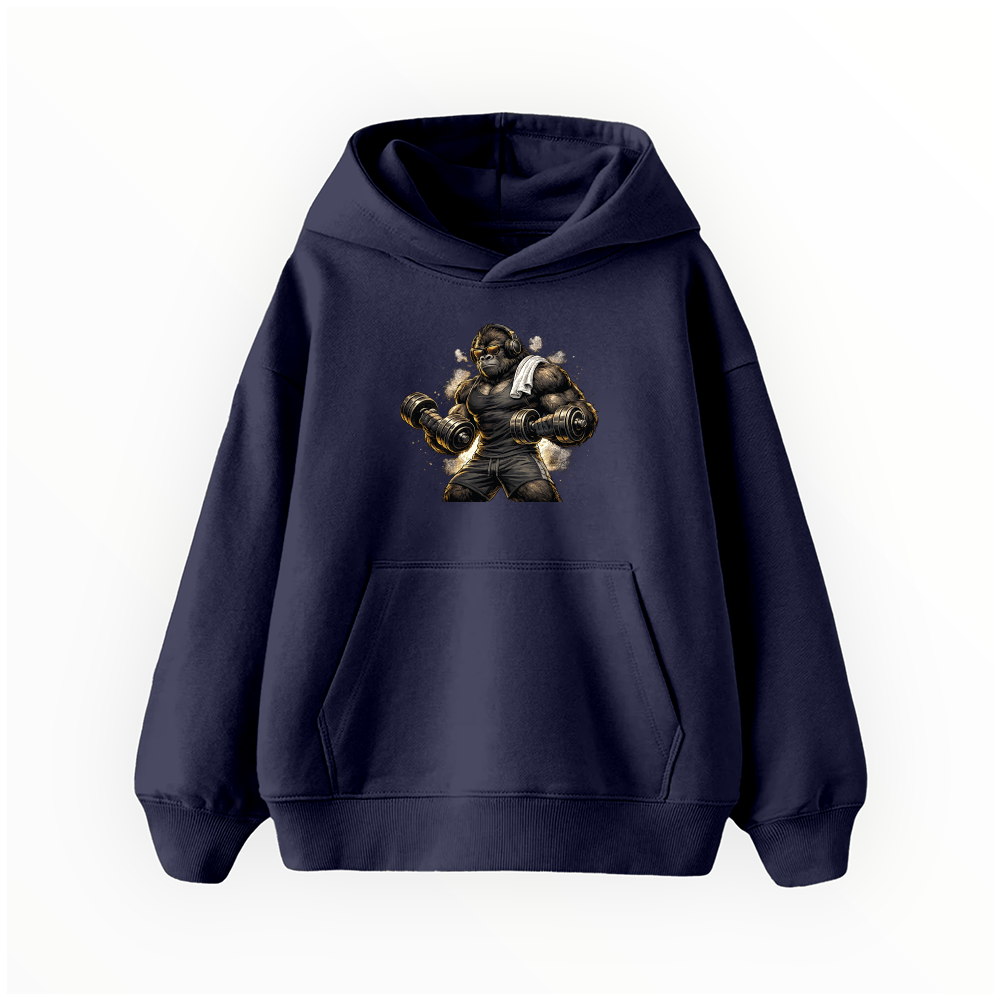 Sporcu Goril - Çocuk Hoodie