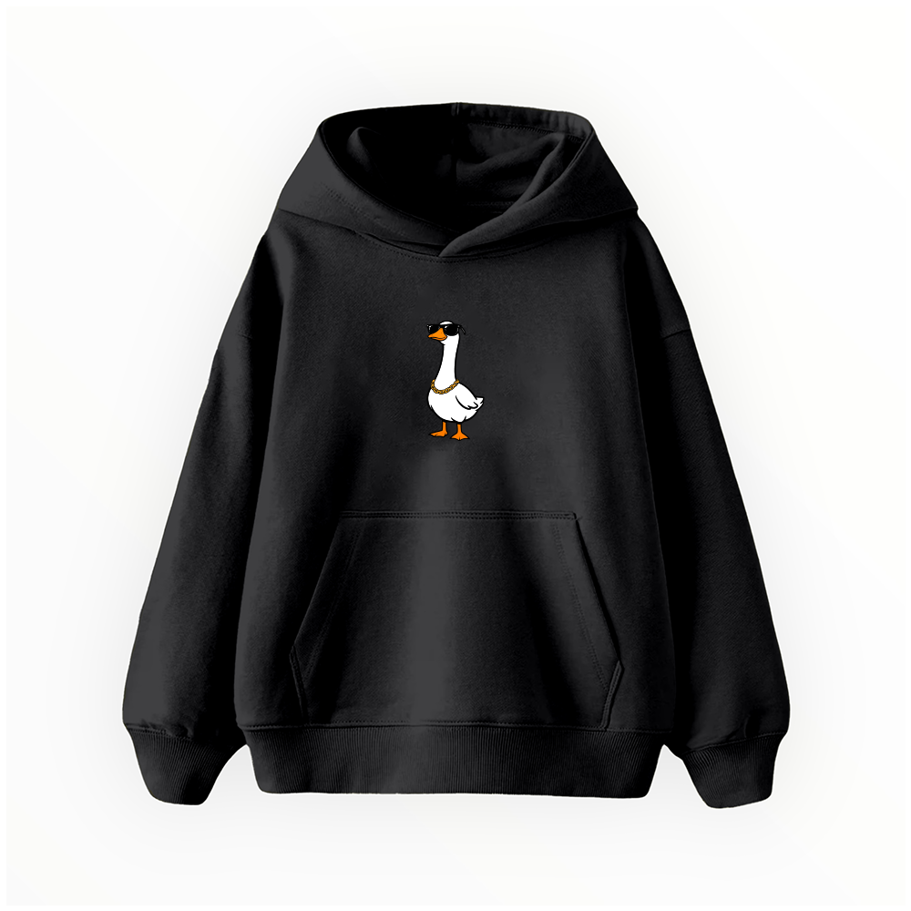 Gözlüklü Kaz - Çocuk Hoodie
