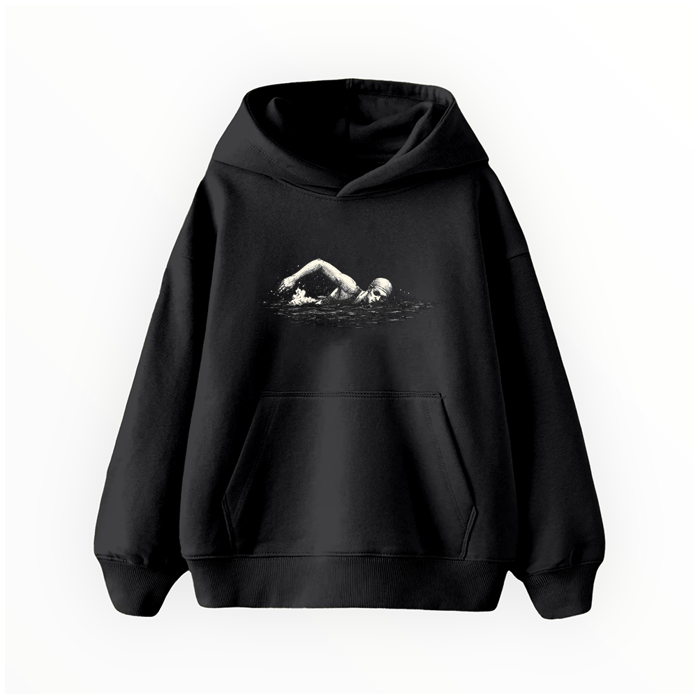 Yüzücü - Çocuk Hoodie