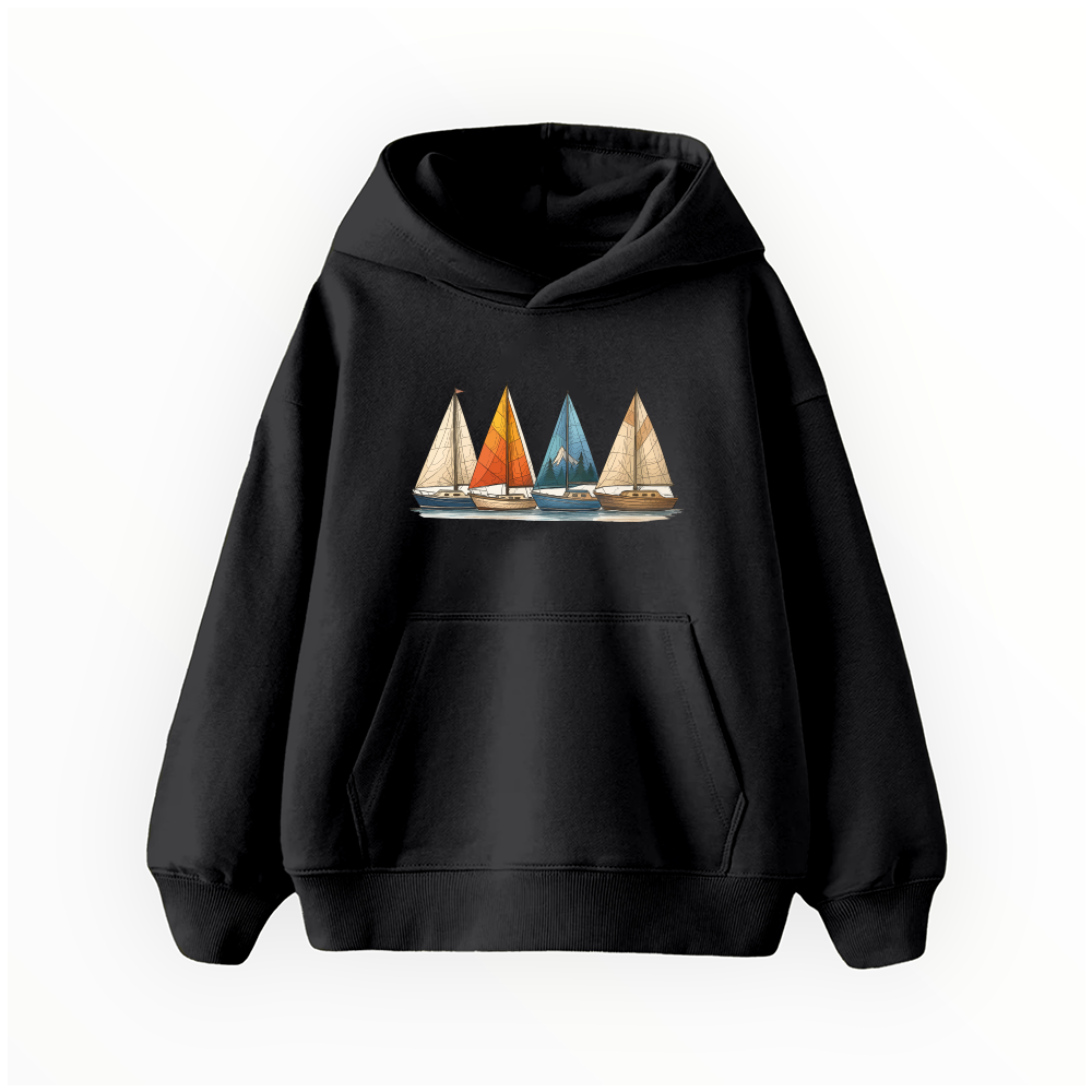 Yelkenli Botlar - Çocuk Hoodie