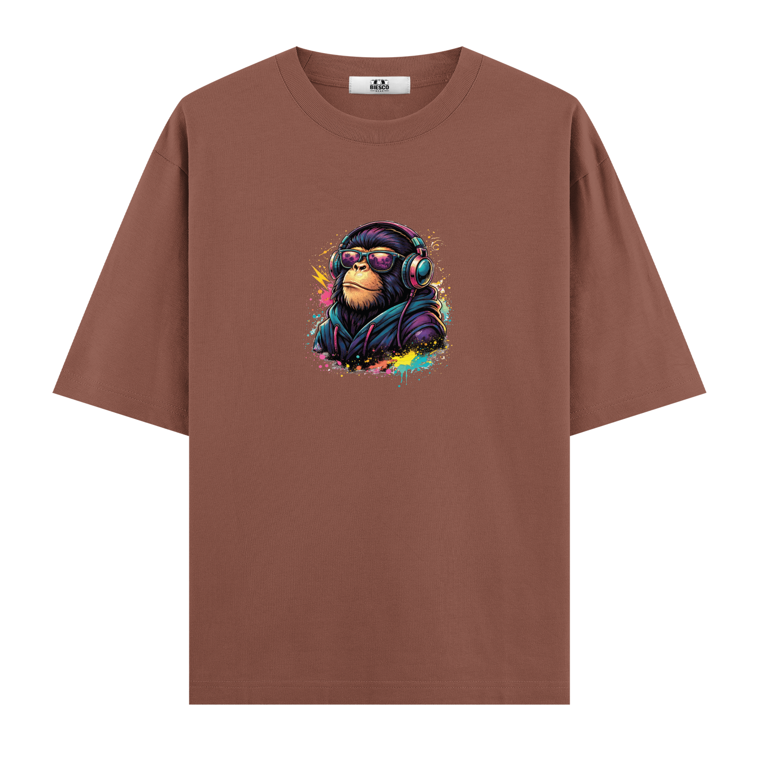 Havalı Şempanze - Oversize T-shirt