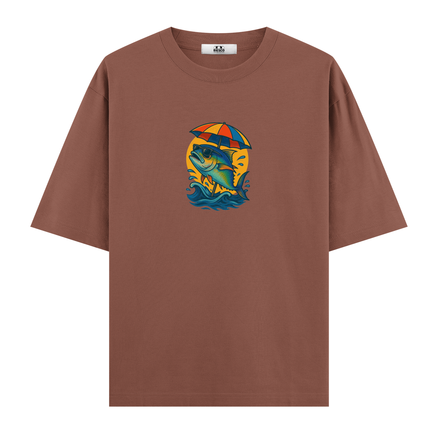 Tatilci Balık - Oversize T-shirt