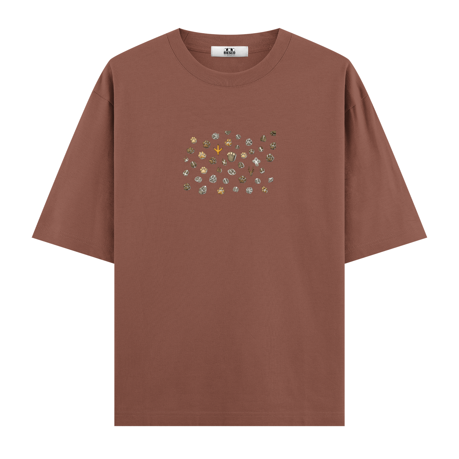 Ayak İzleri - Oversize T-shirt