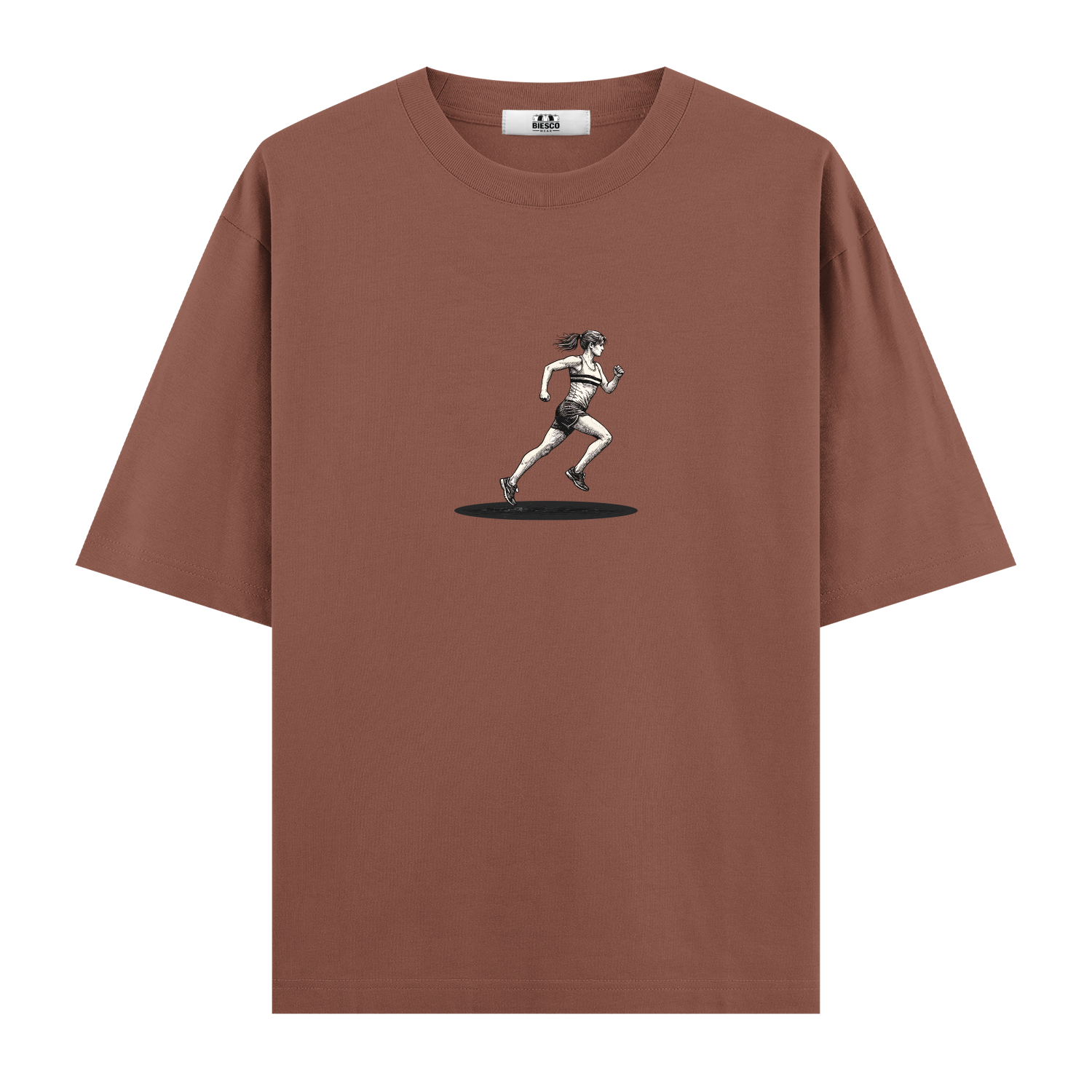 Kadın Koşucu - Oversize T-shirt