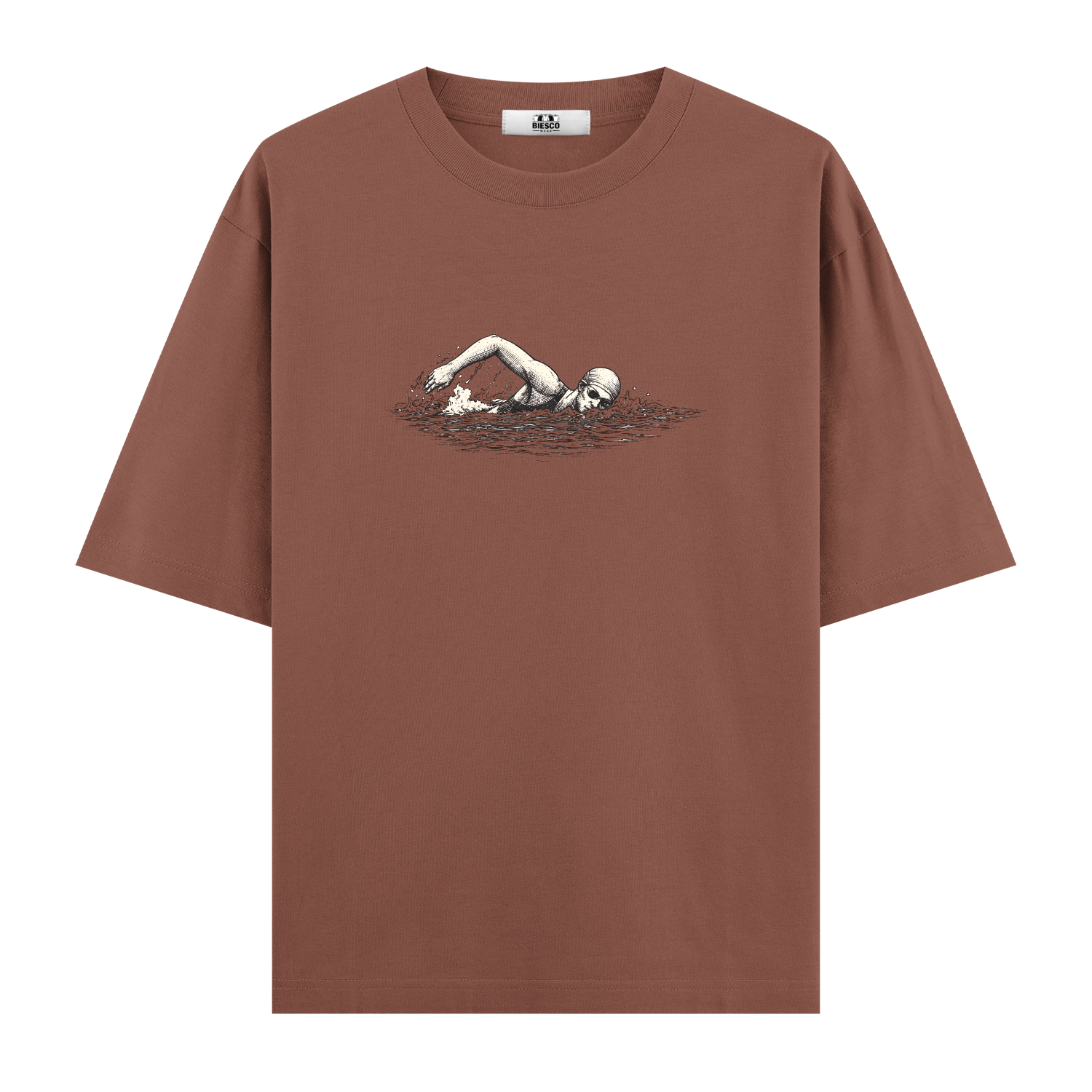 Yüzücü - Oversize T-shirt