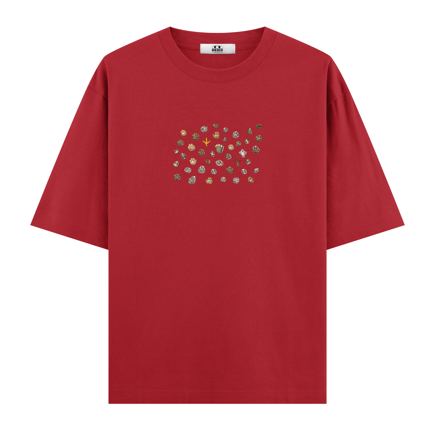 Ayak İzleri - Oversize T-shirt