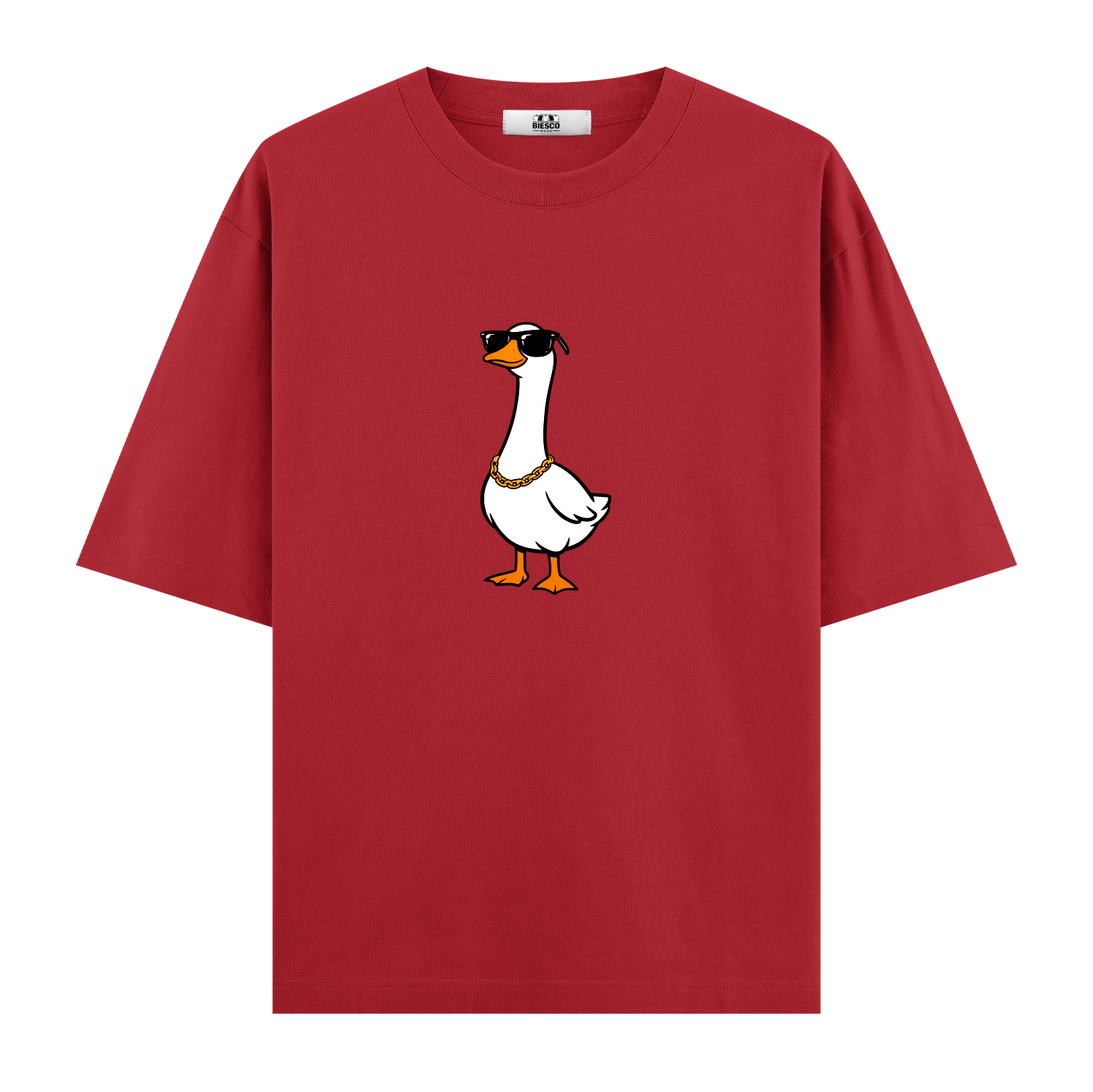 Gözlüklü Kaz - Oversize T-shirt