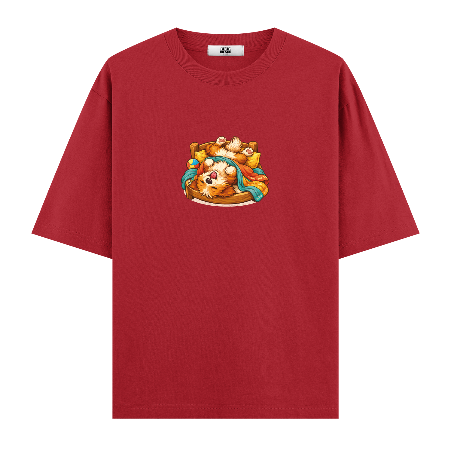 Uyuyan Köpek - Oversize T-shirt