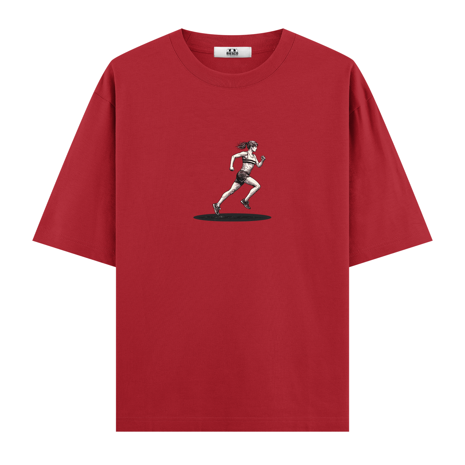 Kadın Koşucu - Oversize T-shirt