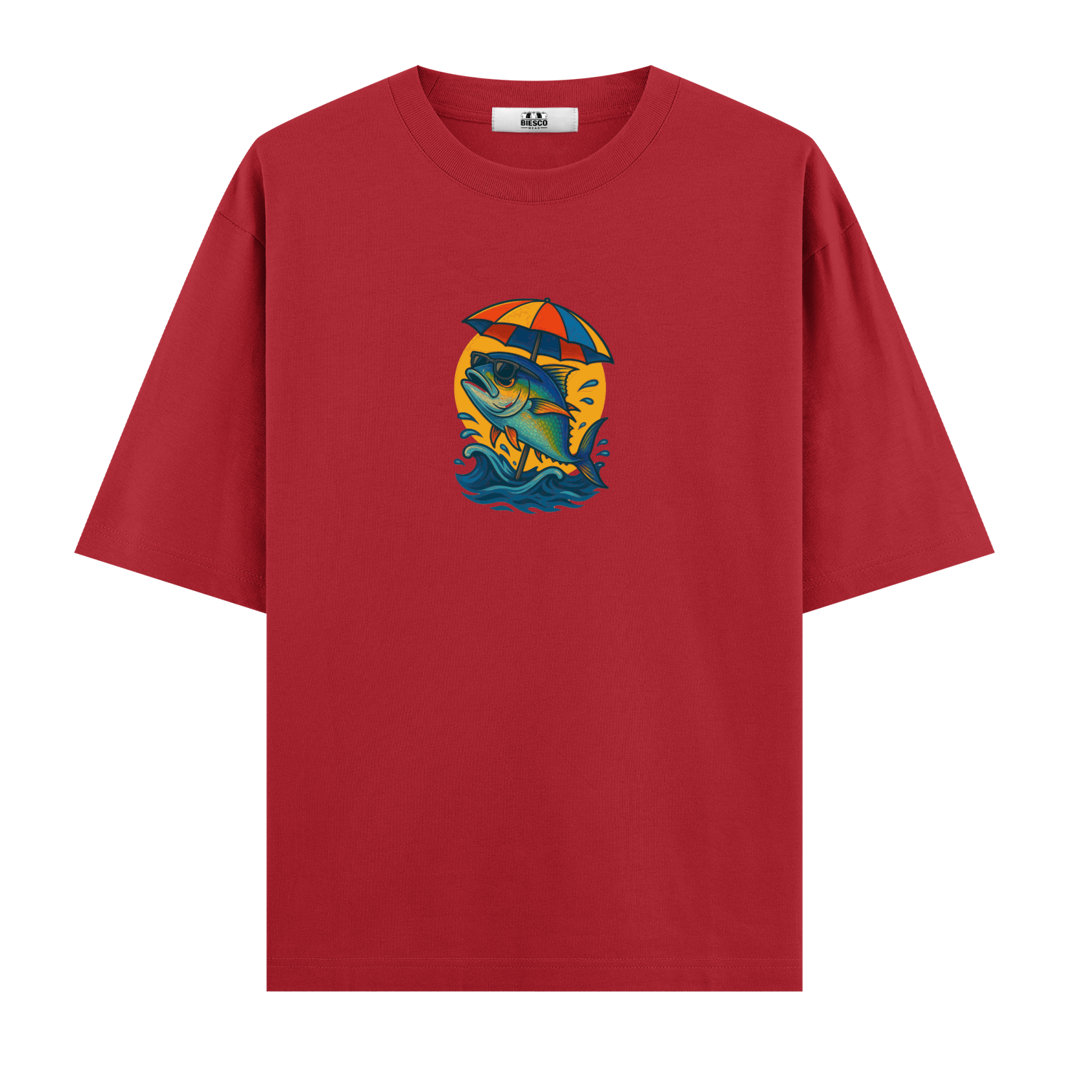Tatilci Balık - Oversize T-shirt