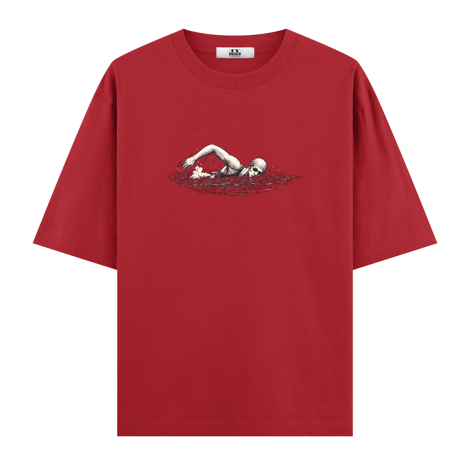 Yüzücü - Oversize T-shirt