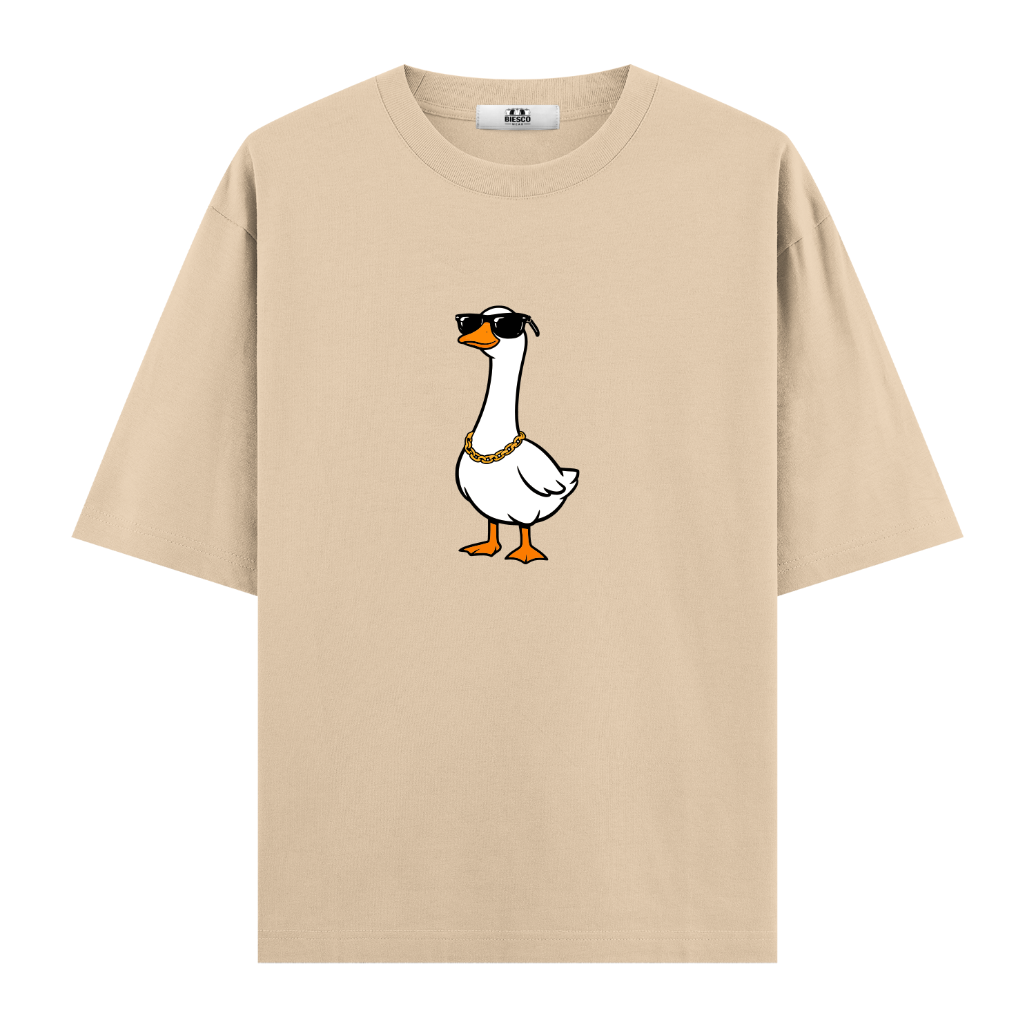 Gözlüklü Kaz - Oversize T-shirt