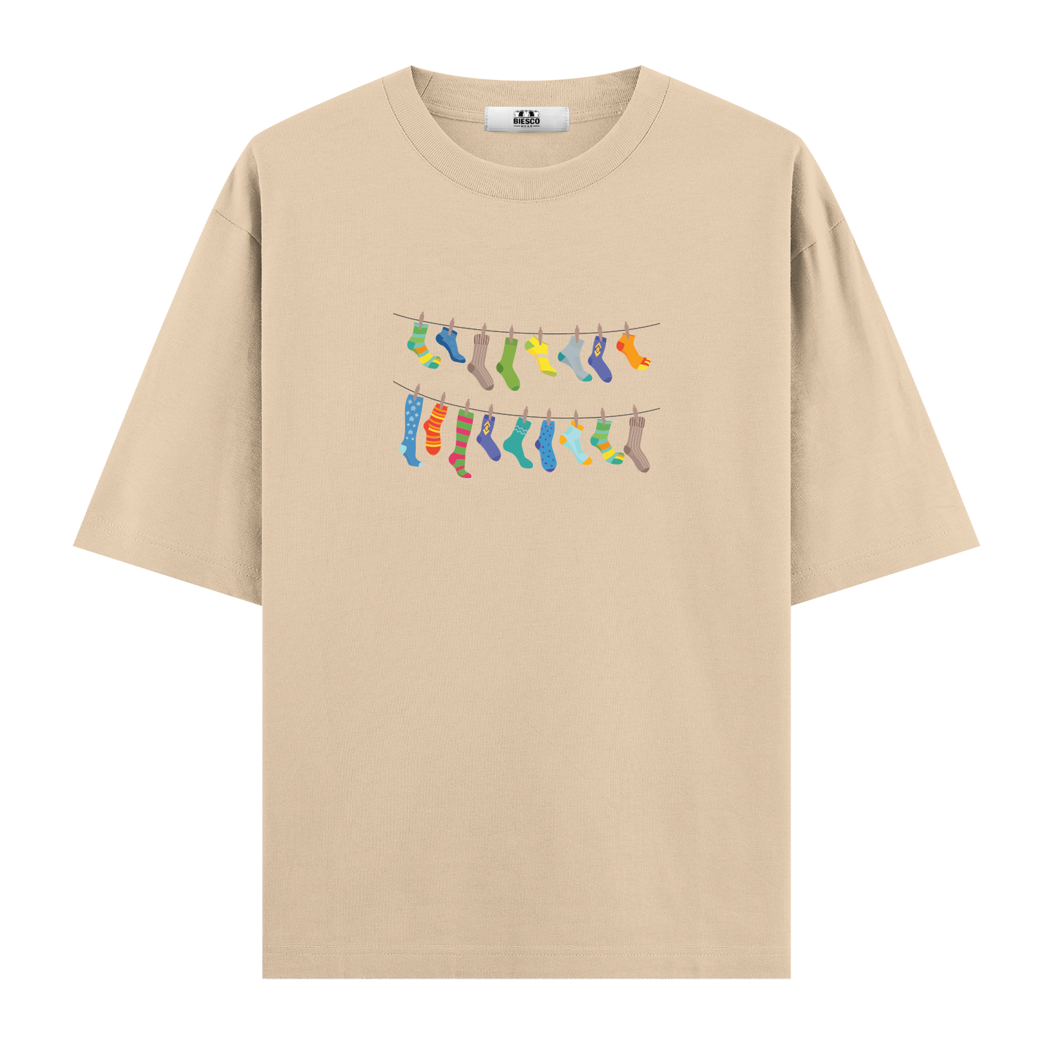 Çoraps - Oversize T-shirt