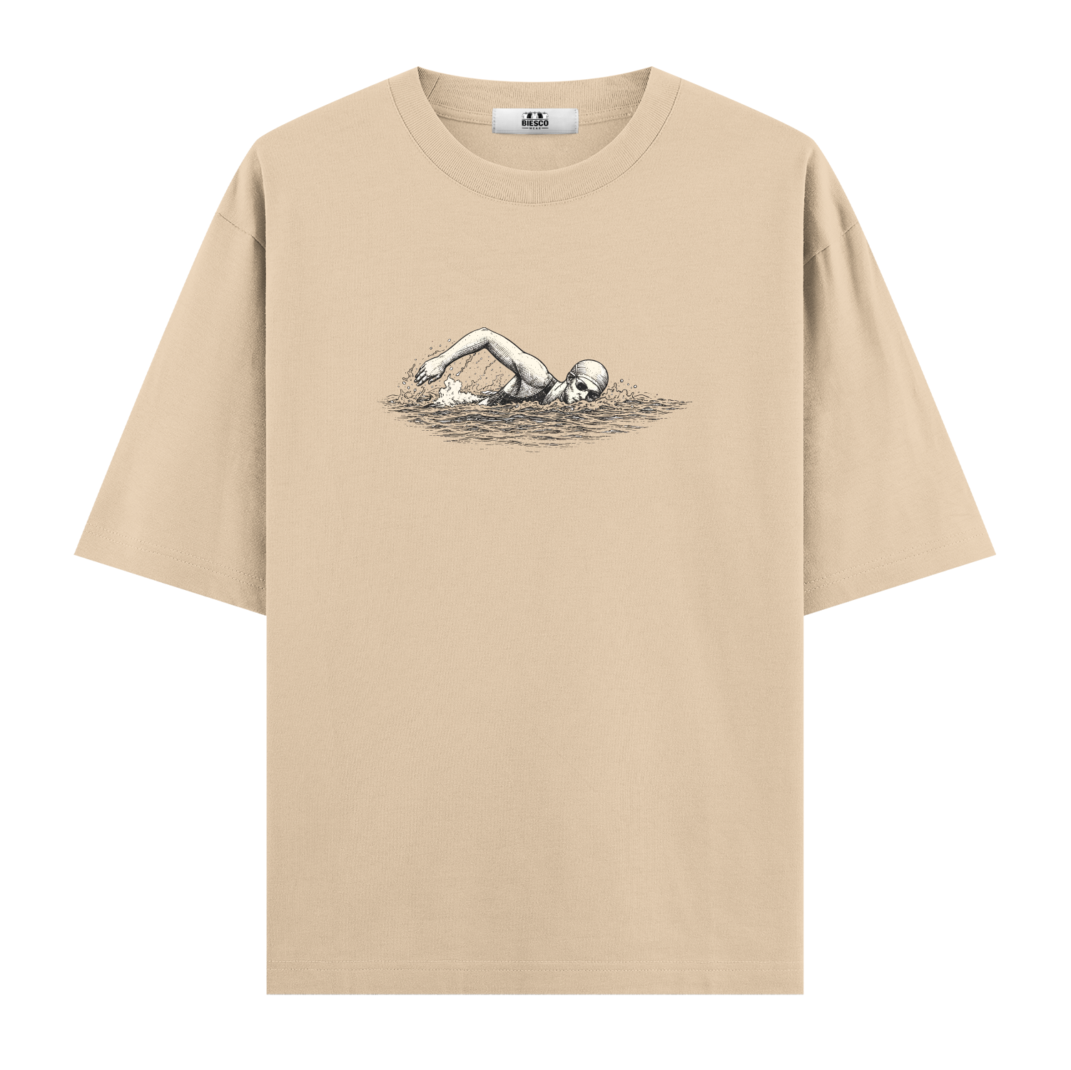 Yüzücü - Oversize T-shirt