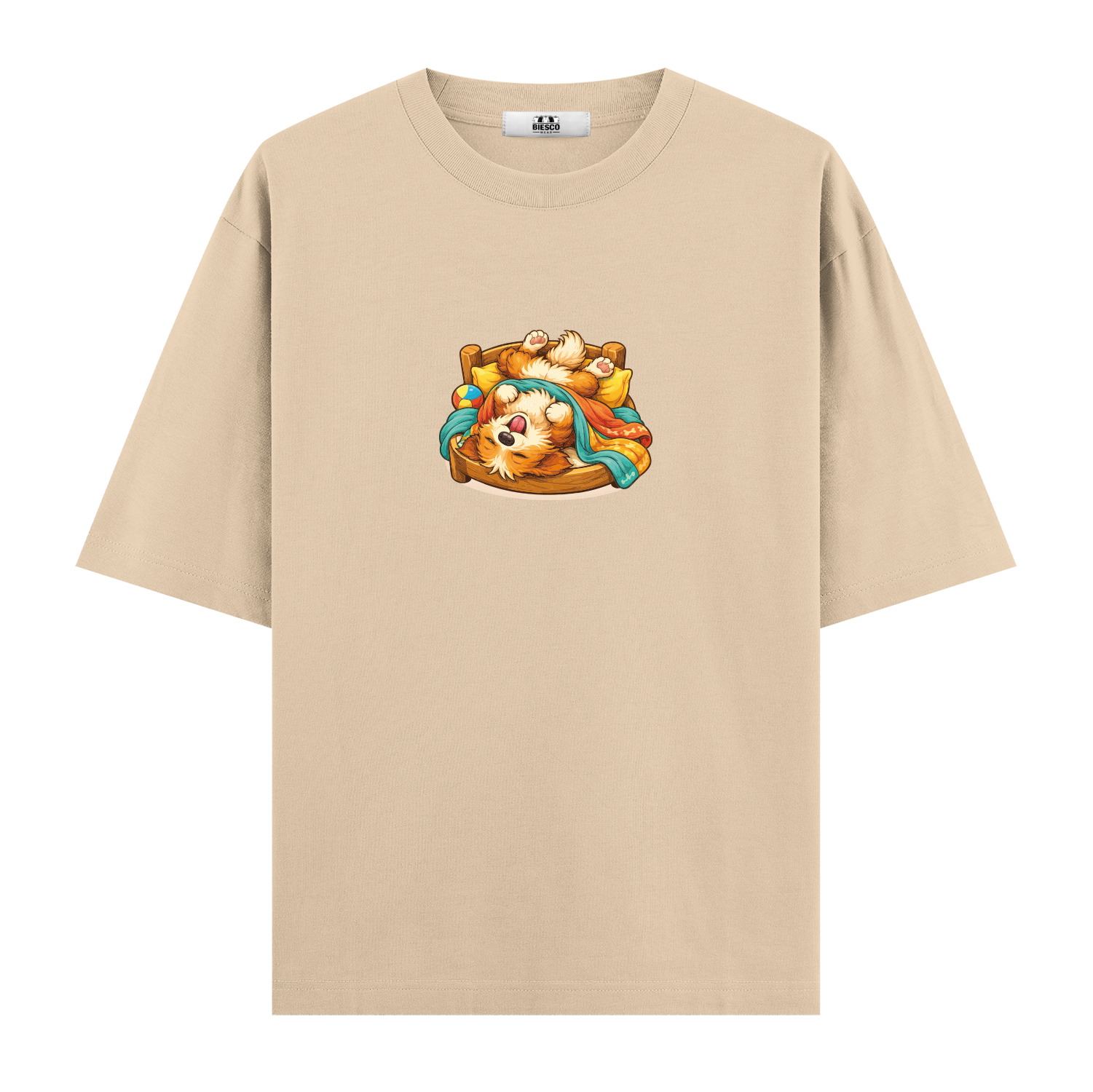 Uyuyan Köpek - Oversize T-shirt
