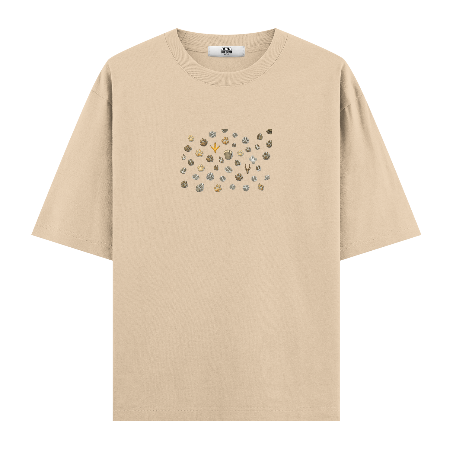 Ayak İzleri - Oversize T-shirt