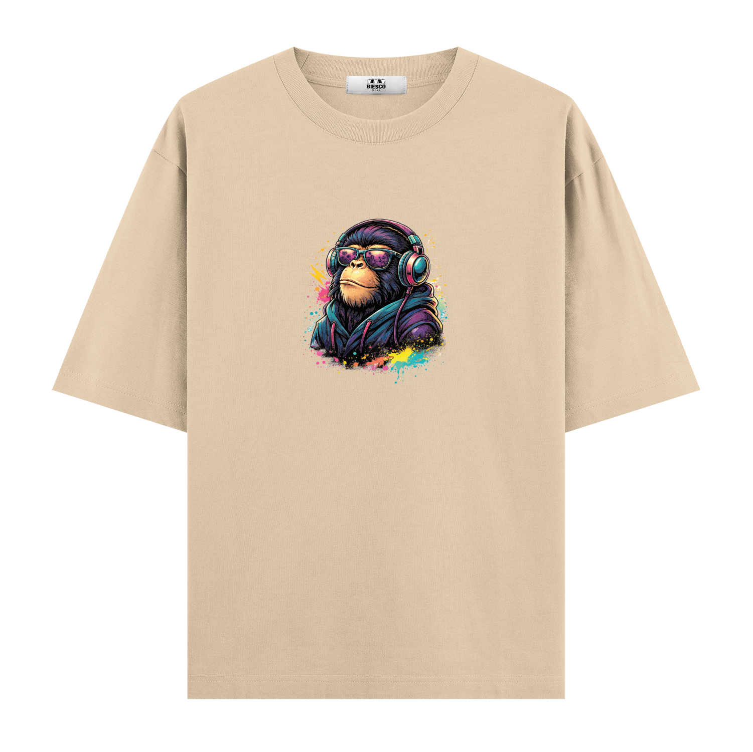 Havalı Şempanze - Oversize T-shirt