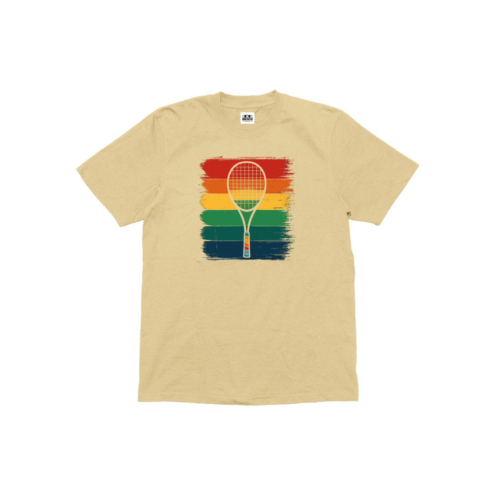 Raket ve Renkli Çizgiler - Çocuk T-shirt