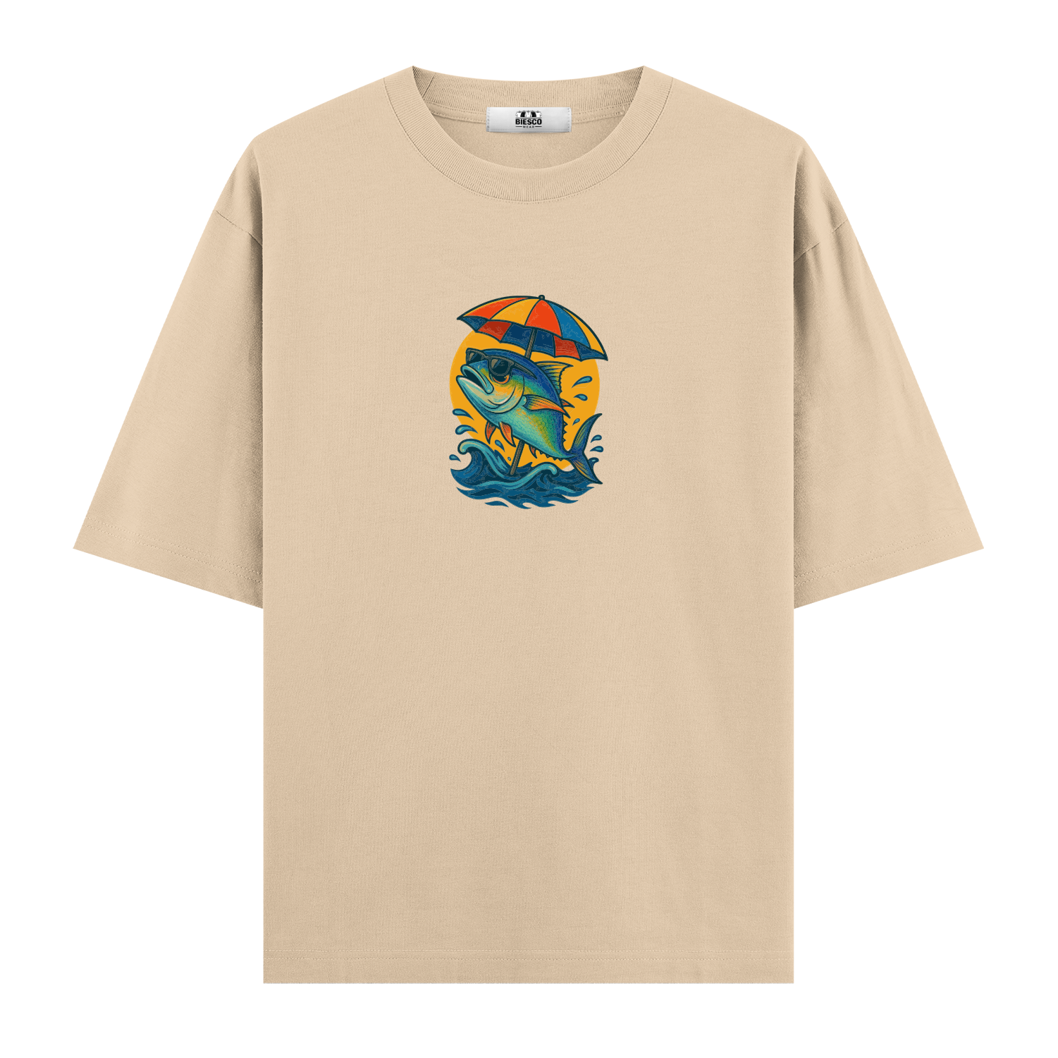 Tatilci Balık - Oversize T-shirt