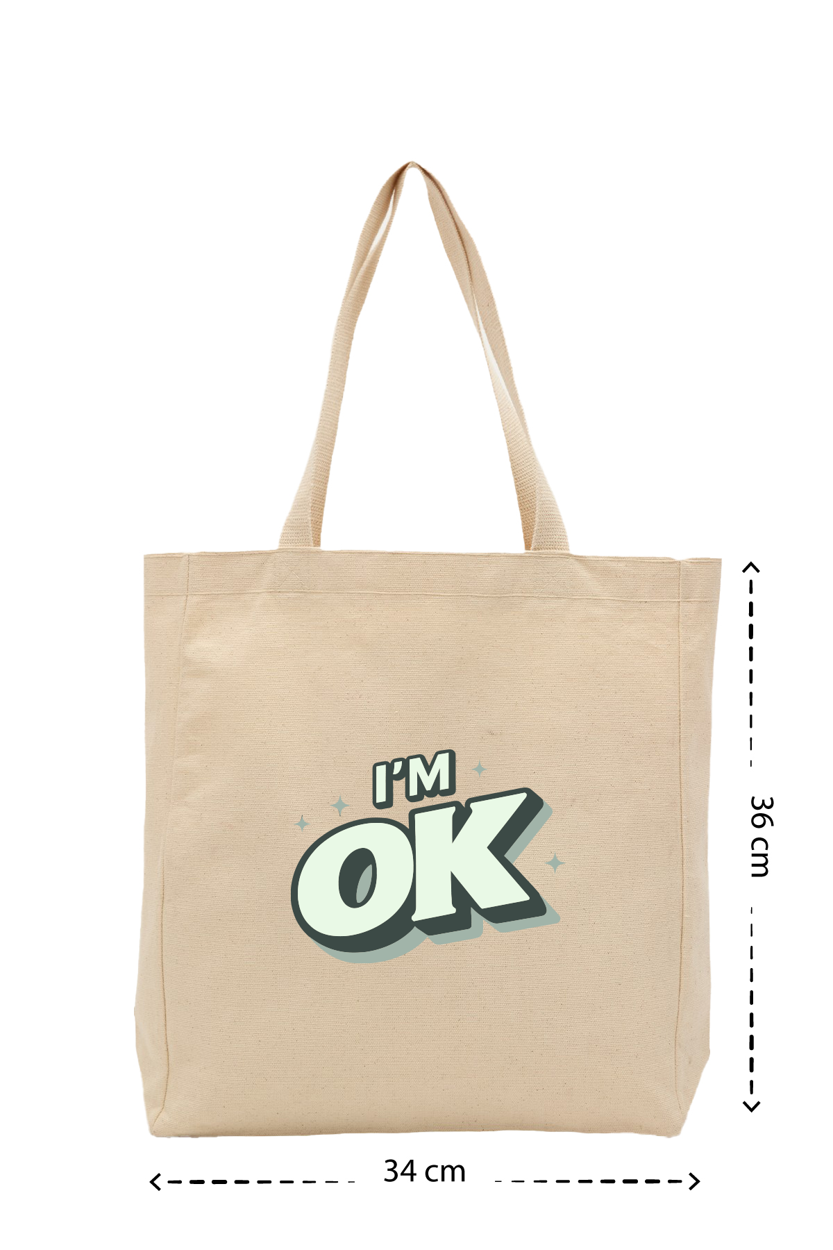 I'm OK - Kanvas Çanta