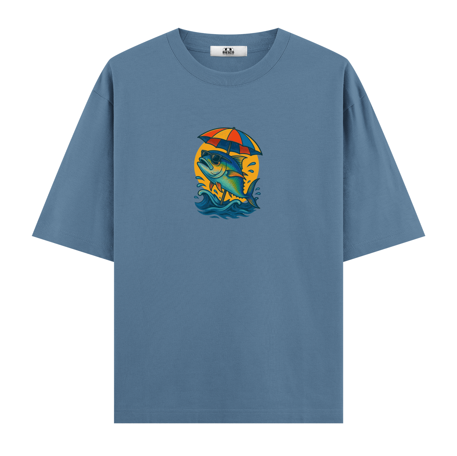 Tatilci Balık - Oversize T-shirt